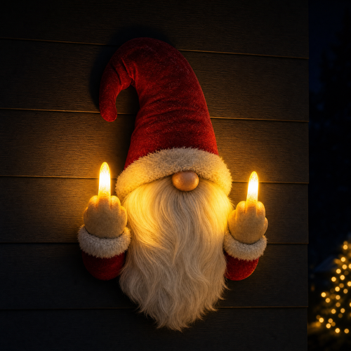 Merry Flippin' Christmas Gnome (Pre-Order)